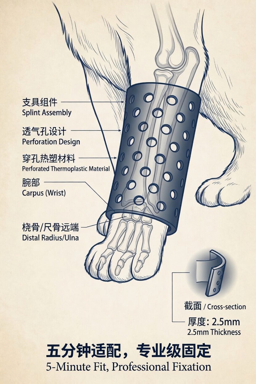 Zhivon veterinary splint product brochure
